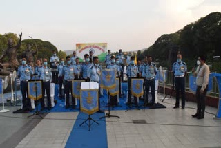 INDIAN AIR FORCE ORGANISE LIFE BAND CONSA AT GUWHATI