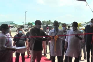 Manipur CM inaugurates 300-bedded COVID care centre