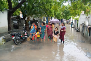 heavy rains in jammalamadugu at kadapa district