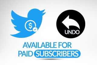 Twitter new features for paid users, undo send button with paid subscription