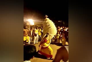 Simple Karaga Festival in Doddaballapur