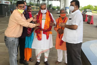 yudhishthira lal arrives for ayodhaya