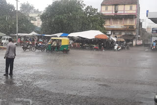 Heavy Rain In Upleta Of Rajkot