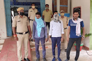 Three accused in ration theft case arrested in Gariaband