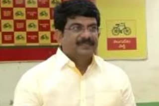 tdp mlc manthena fires on ycp government