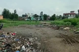 The condition of Sujanpur's bijli playground is critical