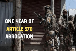 Jammu and Kashmir Militants Article 370 Abrogation Terrorists Anniversary ശ്രീനഗർ ആർട്ടിക്കിൾ 370 ജമ്മു കശ്മീരിന്‍റെ പ്രത്യേക പദവി റദ്ദാക്കി 178 തീവ്രവാദികൾ കൊല്ലപ്പെട്ടു എകെ 47