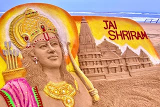 sudarsan-pattnaik-creates-replica-of-ram-temple-on-puri-beach