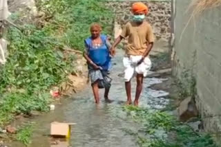 Barmer news, waterlogging, sewerage drains