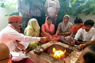 Hindu Raksha sena performed Mahayagya in Ravana village bisrakh greater noida