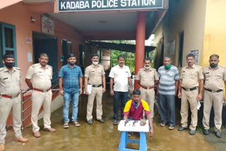 Two illegal pistol found in Kadaba