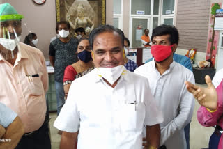 MLA visits first private Covid hospital Koppal