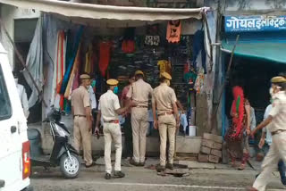 lockdown in bharatpur,  corona guideline,  violation of lockdown rules in bharatpur