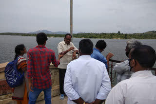 tamballapalle project visited by ee uday kumar reddy in chittoor district