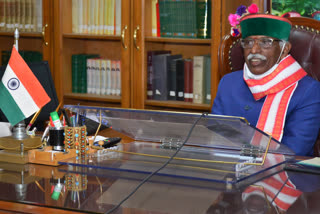 Bandaru Dattatreya talks with TMC principal