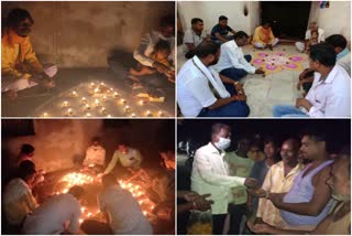 Dumka MP Sunil Soren celebrates diwali for Ram Mandir foundation, news of MP Sunil Soren, Ram Mandir foundation, दुमका सांसद सुनील सोरेन ने राम मंदिर की नींव पर खुशी जाहिर की, सांसद सुनील सोरेन की खबरें, राम मंदिर की नींव