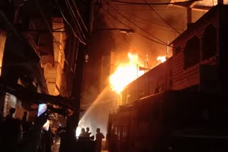 MASSIVE FIRE IN ASSAM JORHAT