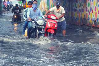 Heavy rain in Mumbai