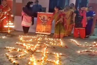 celebration of Diwali in Dhanbad