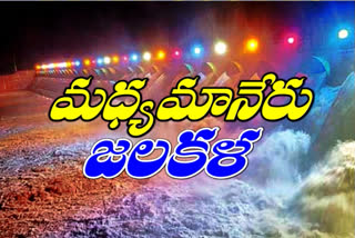 Godavari waters flowing through 35 pump houses in Mid maner in karimnagar