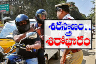 Cases registered in Hyderabad in July under helmetless travel