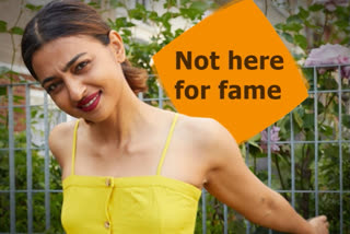 Like perks of fame but don't take success and failure seriously: Radhika Apte