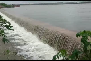 Unakal Lake Overflowing