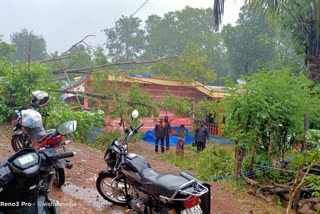 Heavy rain in Belthangady