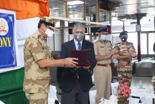 Leh Airport  Leh news  CISF  jawans  ലേ എയർപോർട്ട്  ലഡാക്ക്  സി.ഐ.എസ്.എഫ്  ലേ