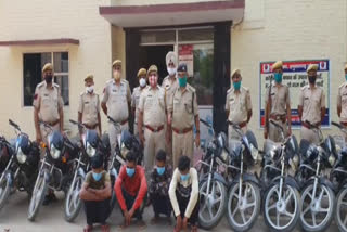 हनुमानगढ़ में बाइक चोरी, Bike theft in Hanumangarh