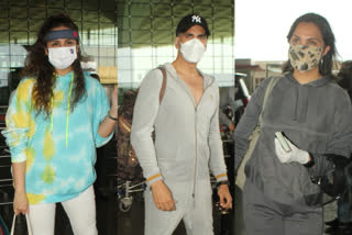 Akshay, Lara and BellBottom team jet off to UK for shoot