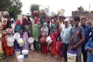 drinking water problem,  drinking water problem in nangal bavla village,  problem of drinking water