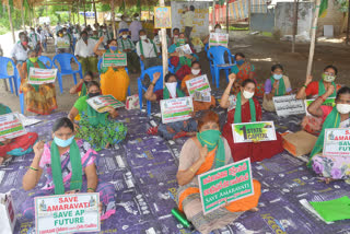 amaravathi protest