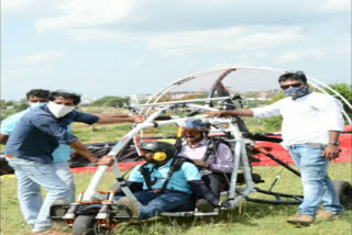 Arrangements to scatter seed balls in Keesara forest area