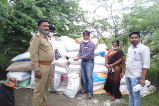 illegally stored 26 quintals of rice seized