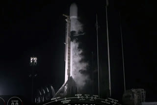 SpaceX launches rocket with batch of satellites