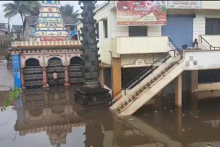 Overflow of Hiranyakeshi River in Sankeshwara