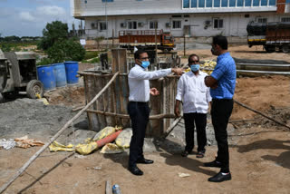 150 yards national Flag Arrangements in Nirmal Town