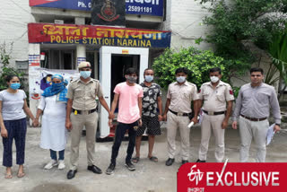 Narayana police arrested 5 gang members who robbed a truck loaded with 17 tons of meat