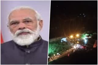 PM Modi receives  information of Kerala planer crash