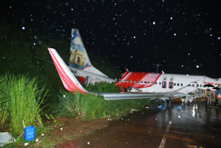 air india flight crash landing