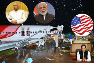 president, vice prez, pm grief over kerala kokzikode plane crash