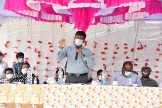 kadapa district collector conduct meeting with thalla produtour villagers