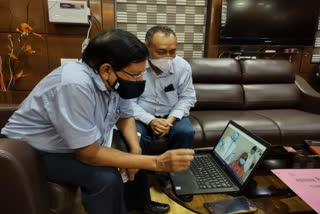 Teleconferencing facility started in Covid-19 hospitals