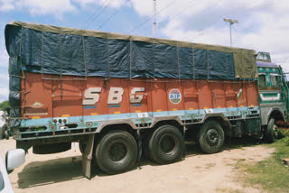 Changsari stolen rice&Biscuite truck recover