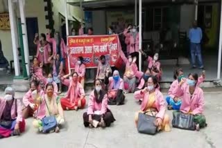 asha workers strike