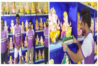 hockey player become ganesh murti saler to save glory of pune ganeshotsav