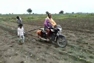 handicap person farming in ananthapuram district