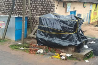 removed of Shivaji maharaj statue in Mangutti village in belgaum