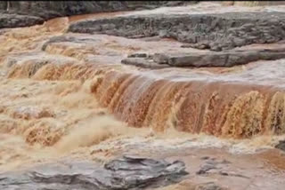 Heavy rains upstream